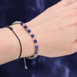 Vela del zodiaco con pulsera de piedras – Tauro - Imagen 3