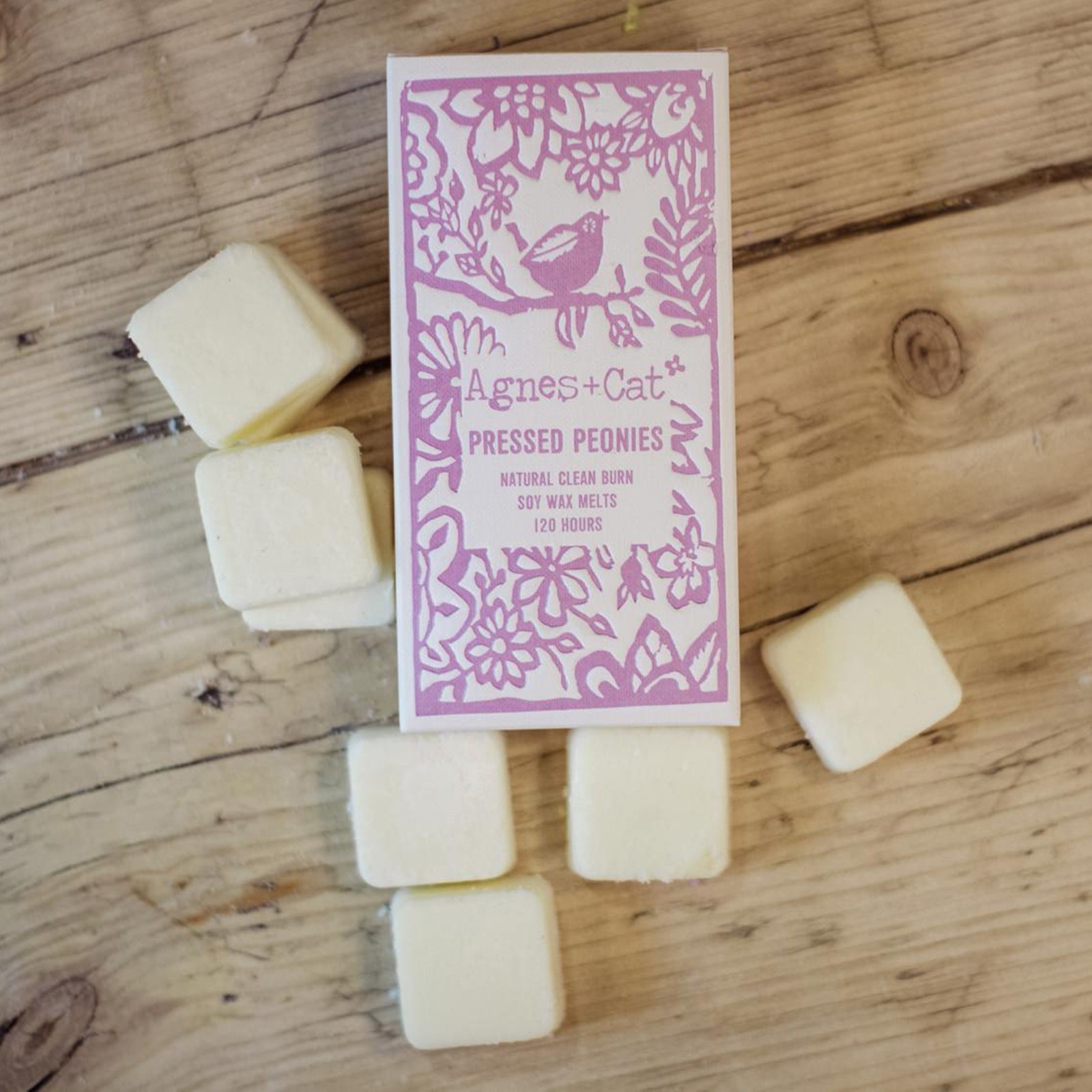 Wax melts Agnes + Cat – Peonías prensadas - Imagen 2