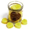 Wax melts de soja en frasco – Canela y naranja