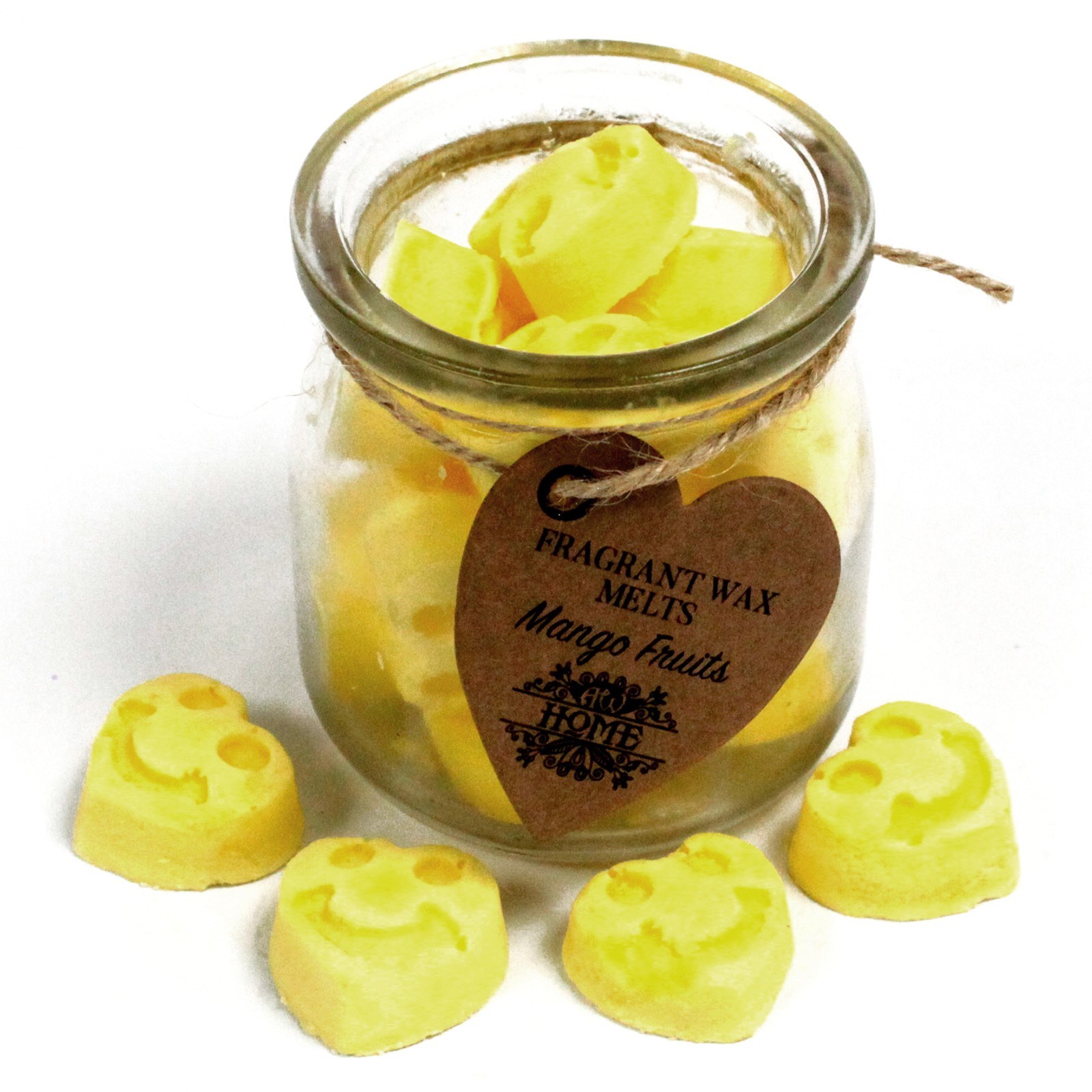 Wax melts de soja en frasco – Mango