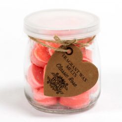 Alternative view of Wax melts de soja en frasco – Rosa