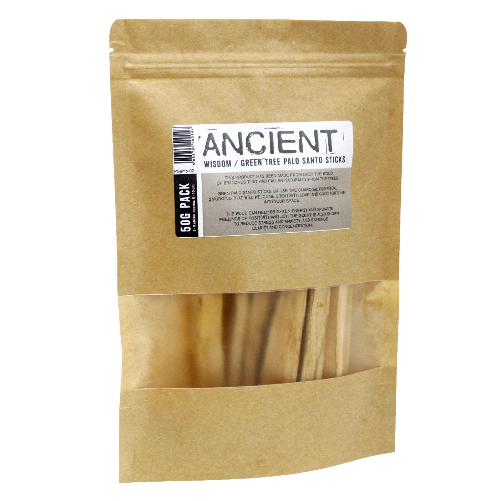 Palo Santo natural en palitos de 50 g