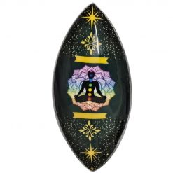 Portaincienso Buda, Loto y Chakras de aluminio esmaltado