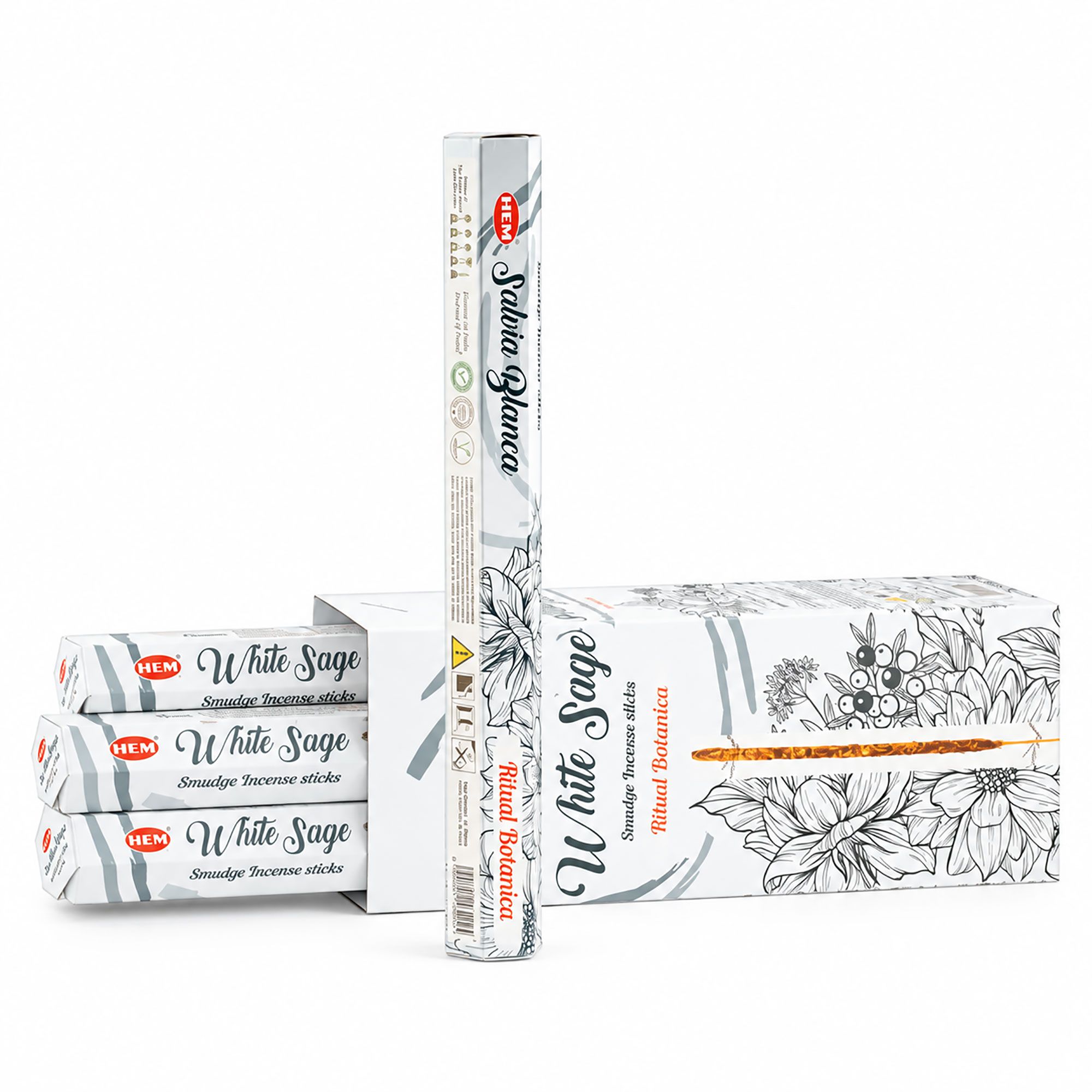 Incienso HEM Smudge · Salvia Blanca