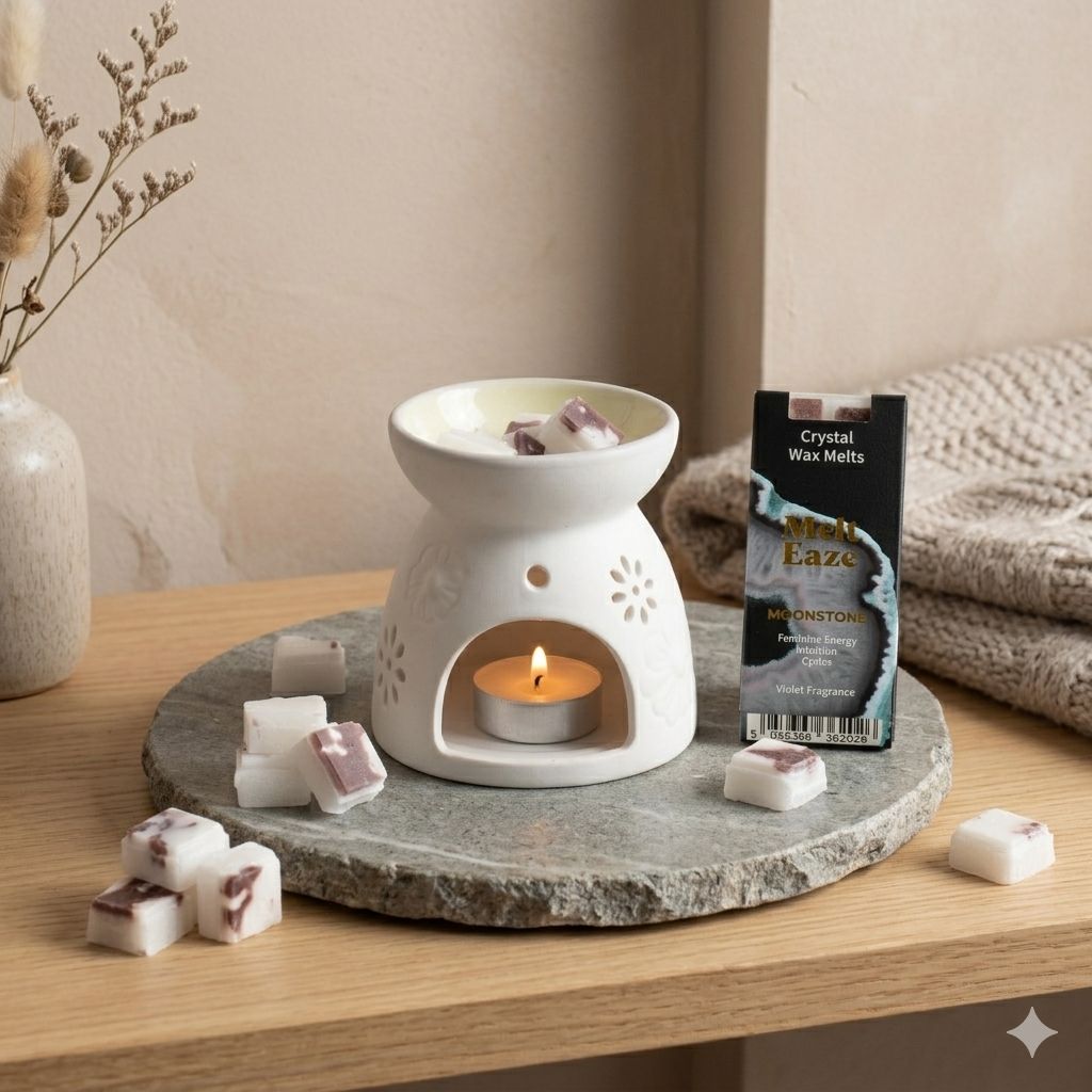 Wax Melts Violeta con Piedra Lunar · 50 g - Imagen 2