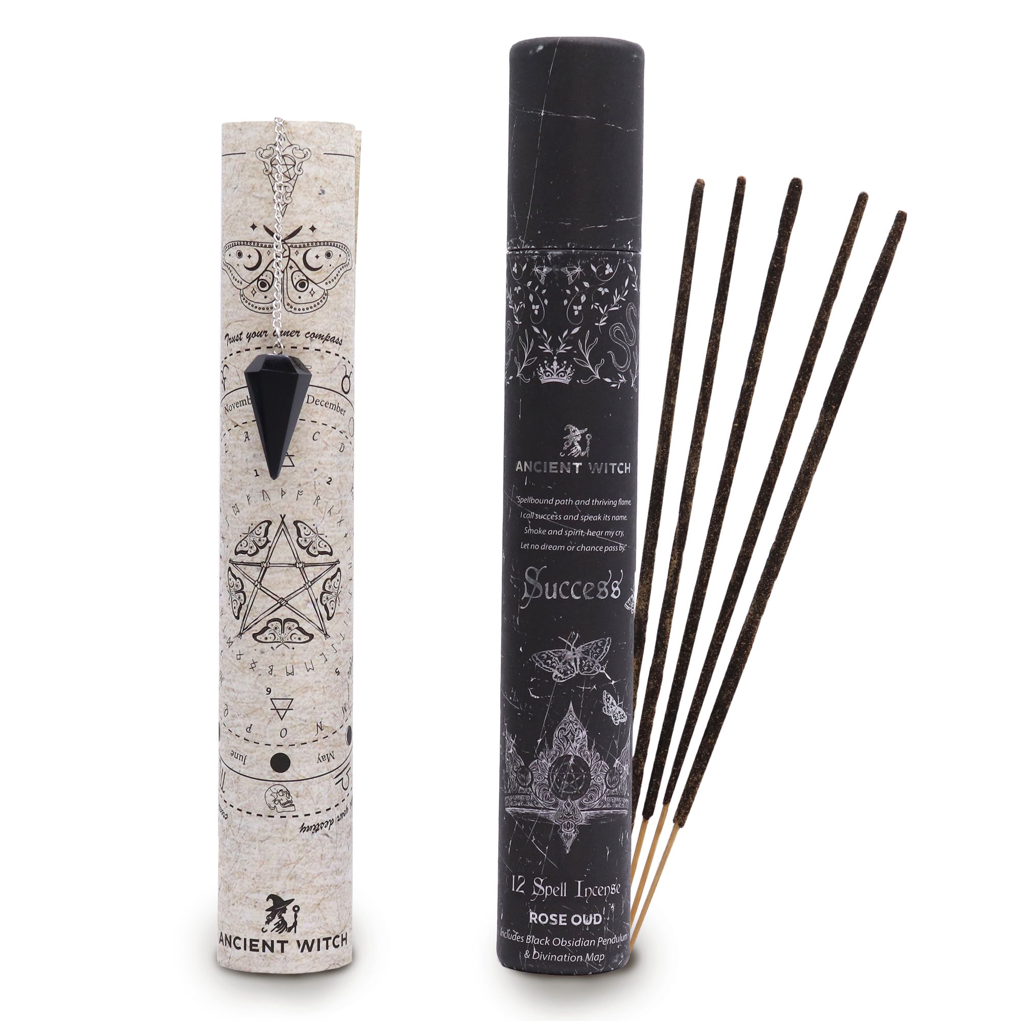 Incienso Ancient Witch – Éxito con obsidiana negra