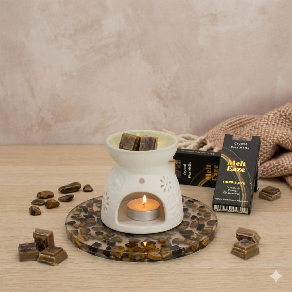 Wax Melts Vainilla y Sándalo con Ojo de Tigre · 50 g - Imagen 2