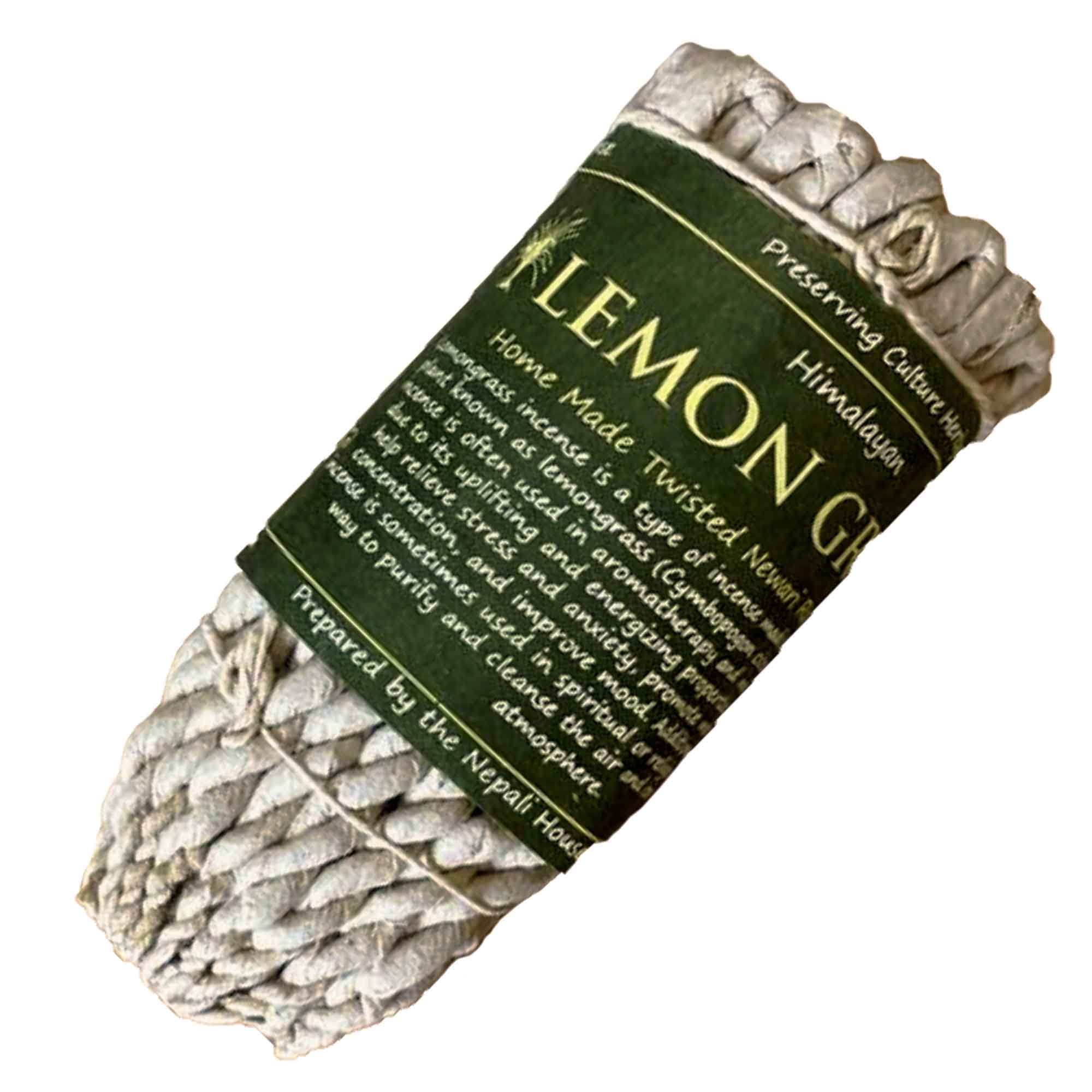 Incienso nepalí en cuerda Pure Herbs · Hierba limón