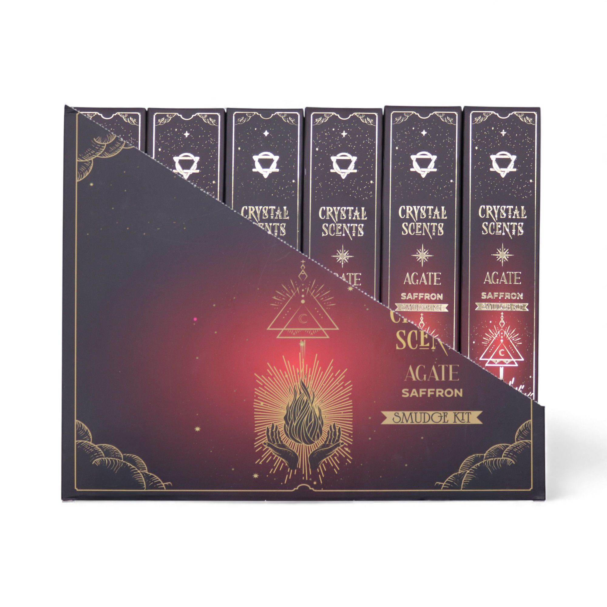 Incienso Crystal Scents · Azafrán y ágata roja - Imagen 3