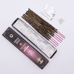 Incienso Crystal Scents · Rosa y cuarzo rosa
