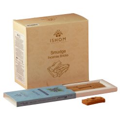 Ladrillos de incienso de Enebro con quemador de terracota
