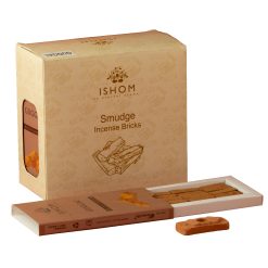 Alternative view of Ladrillos de incienso de Guggal con quemador de terracota