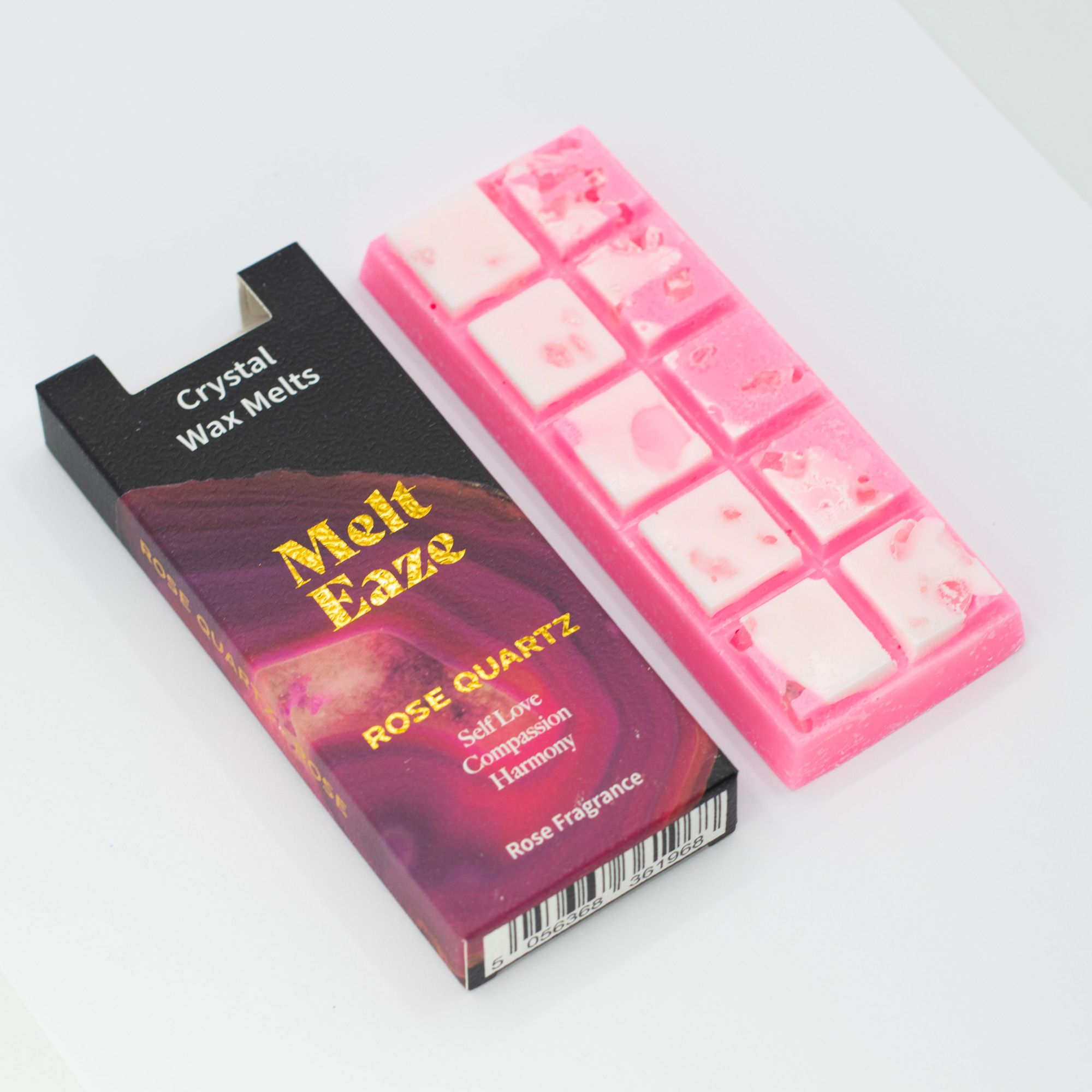 Wax Melts Rosa con Cuarzo Rosa · 50 g