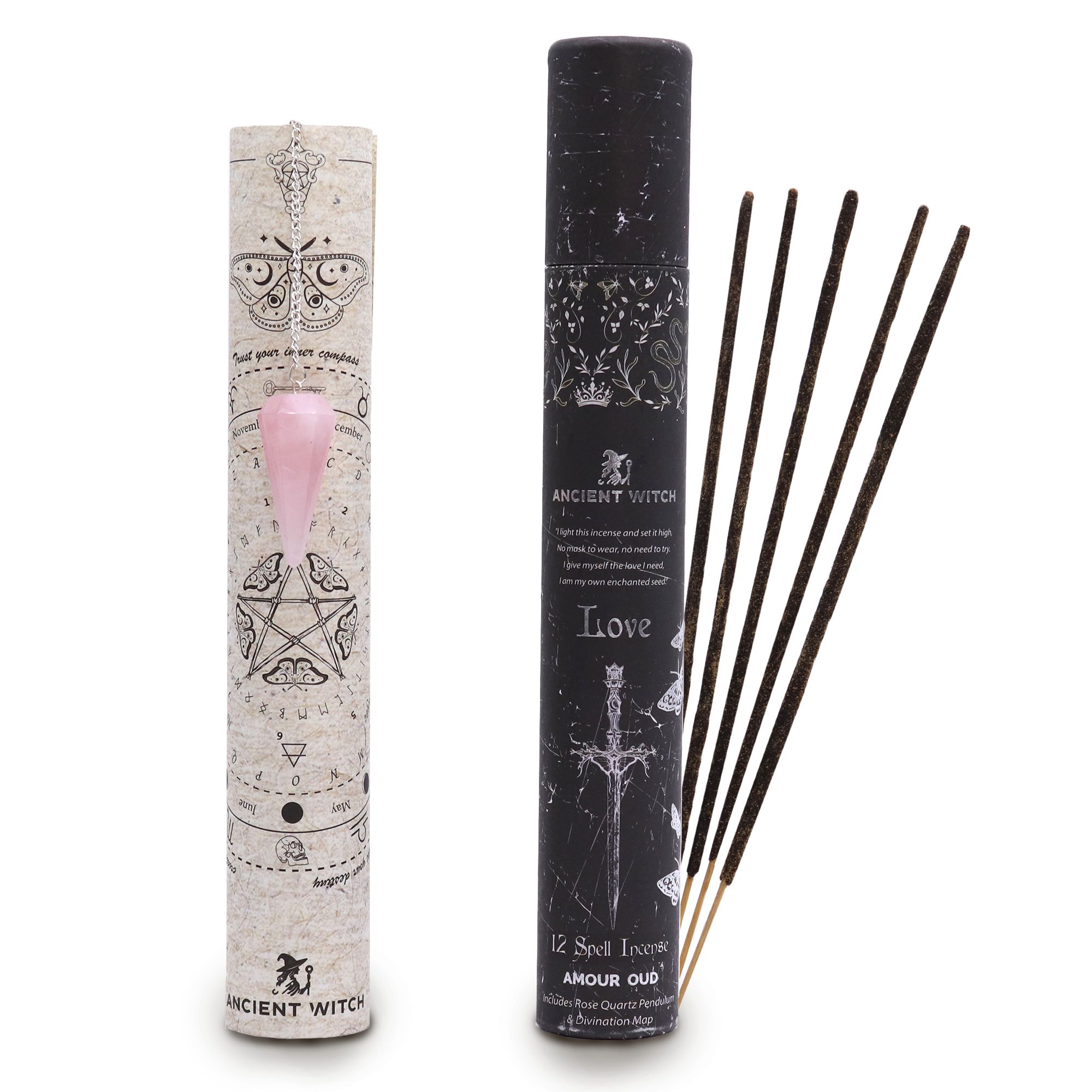 Incienso Ancient Witch – Amor con cuarzo rosa - Imagen 10