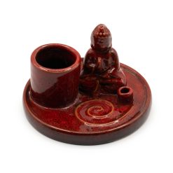Plato de Incienso Buda Multiuso · Rojo Suave - Imagen 7