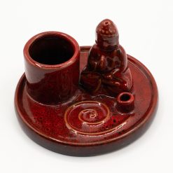 Plato de Incienso Buda Multiuso · Rojo Suave - Imagen 2