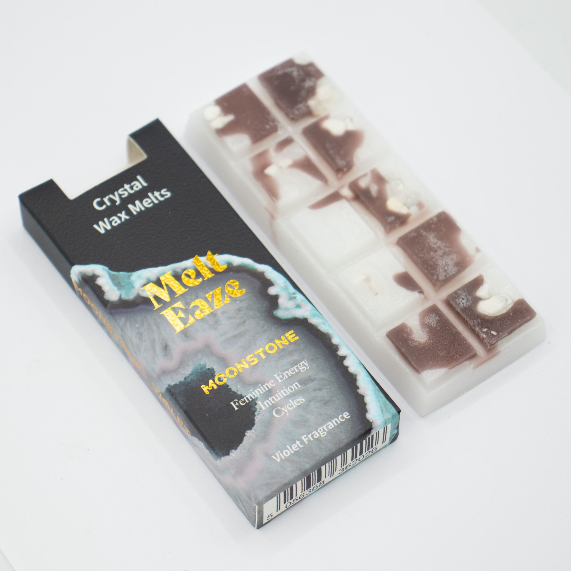 Wax Melts Violeta con Piedra Lunar · 50 g