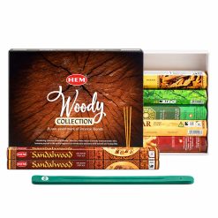 Colección HEM Amaderada · 6 Aromas + Portaincienso