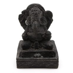 Quemador de incienso Ganesh negro antiguo - Imagen 4