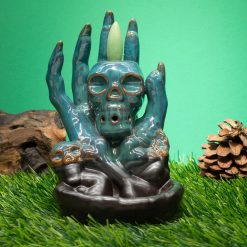 Quemador de incienso de flujo inverso - Calavera en la mano - Imagen 5