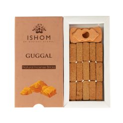 Ladrillos de incienso de Guggal con quemador de terracota