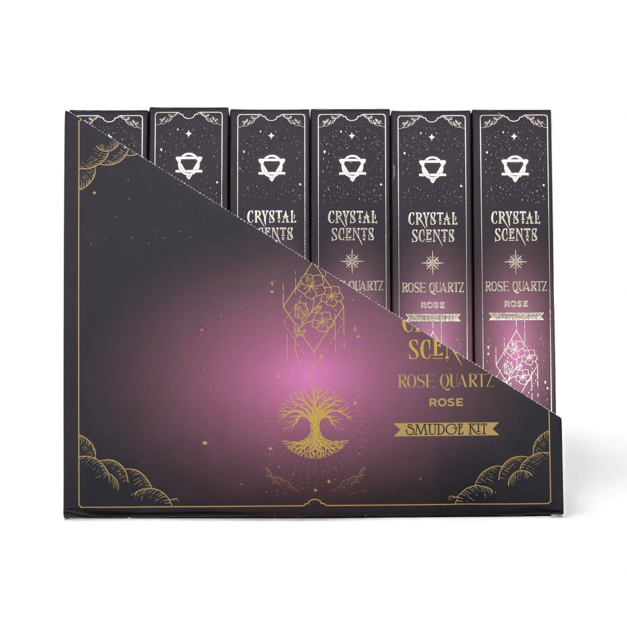 Incienso Crystal Scents · Rosa y cuarzo rosa - Imagen 5