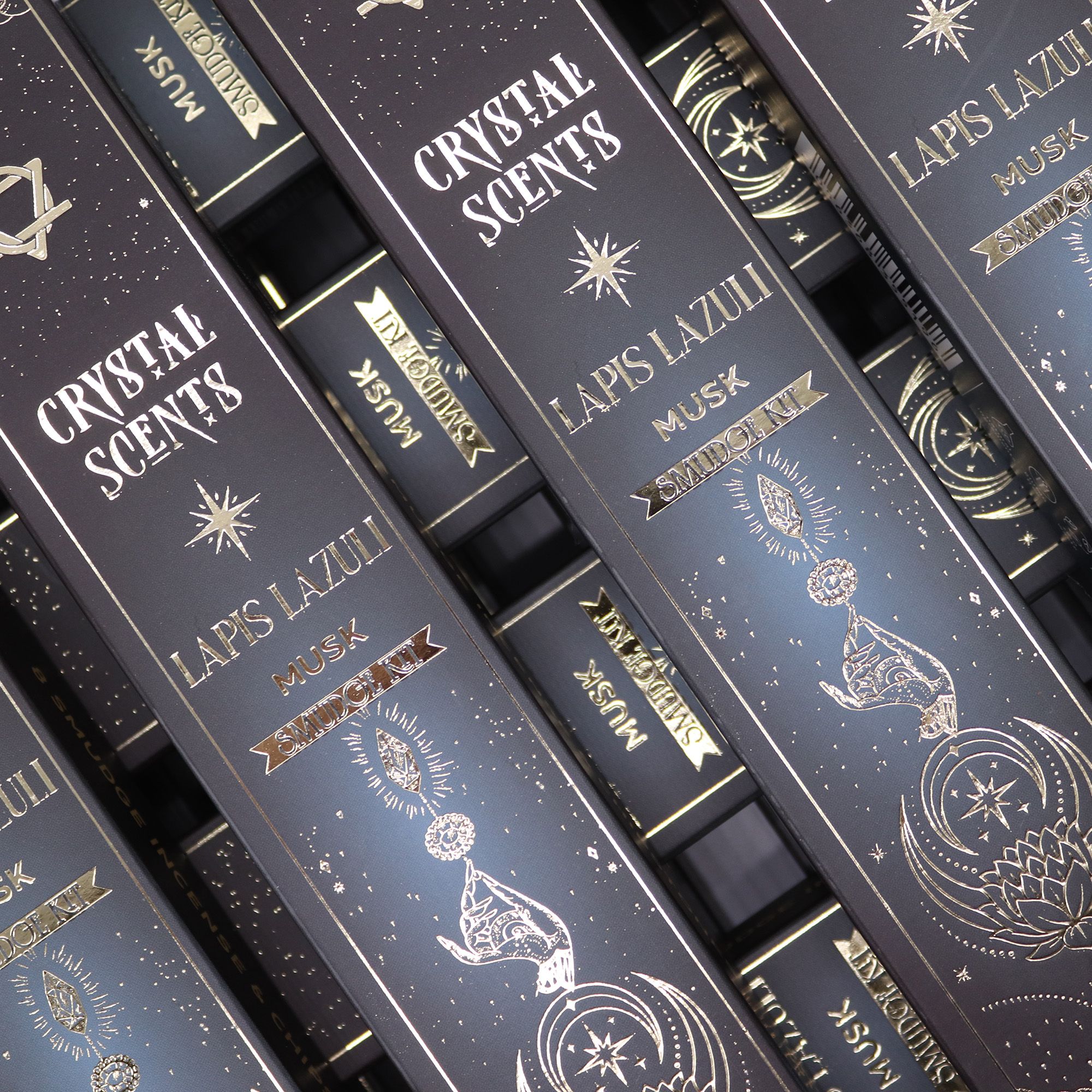 Lapis Crystal Scents Incienso de purificación - Almizcle - Imagen 2