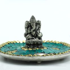 Alternative view of Portainciensos Ganesha con Mosaico de Colores