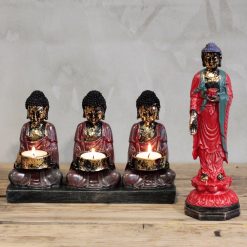 Figura decorativa Buda Antiguo · De Pie - Imagen 4