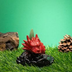 Alternative view of Quemador de incienso de contraflujo - Dragón Rojo Pequeño