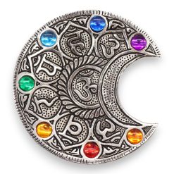Portainciensos Luna Creciente de los 7 Chakras - Imagen 4