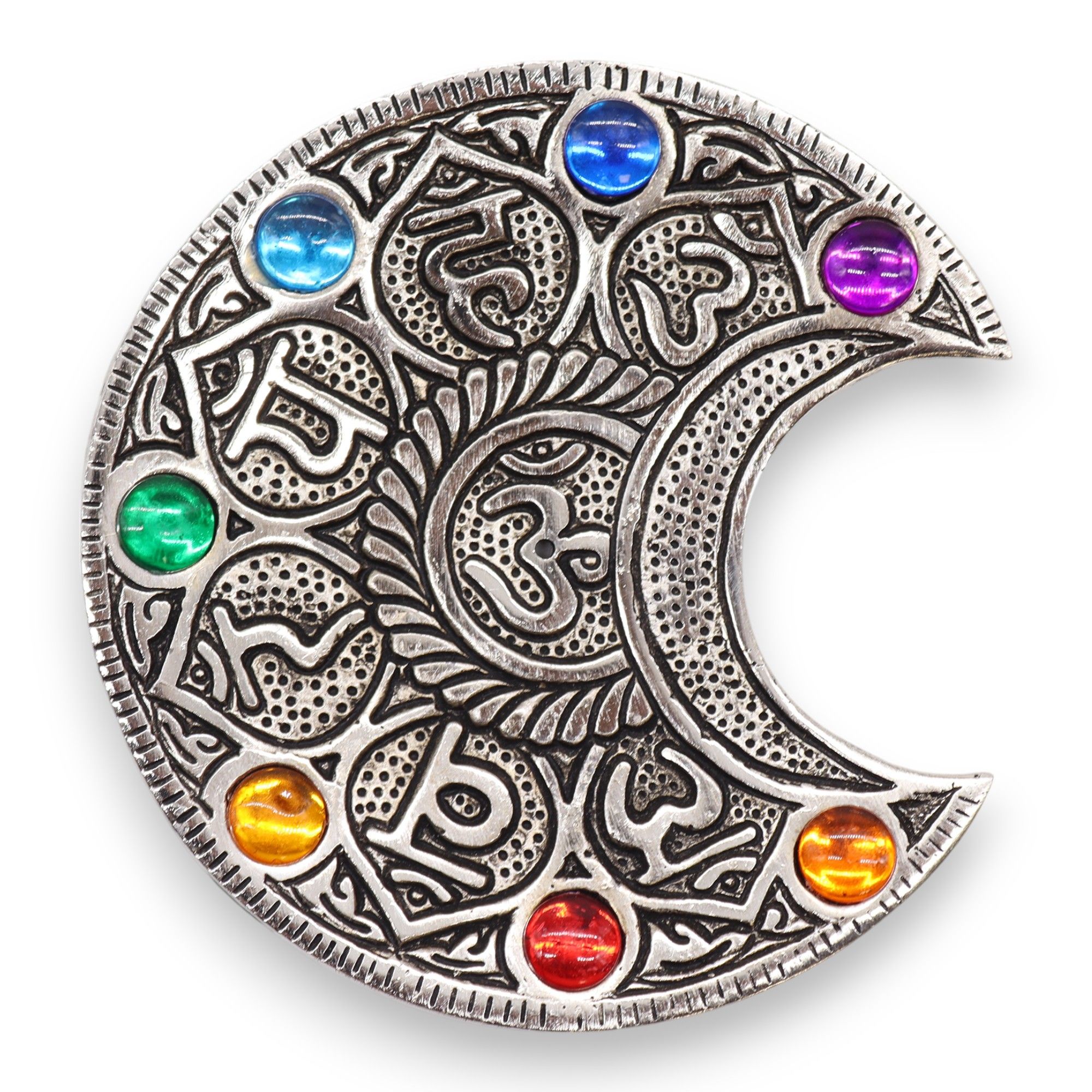 Portainciensos Luna Creciente de los 7 Chakras - Imagen 4