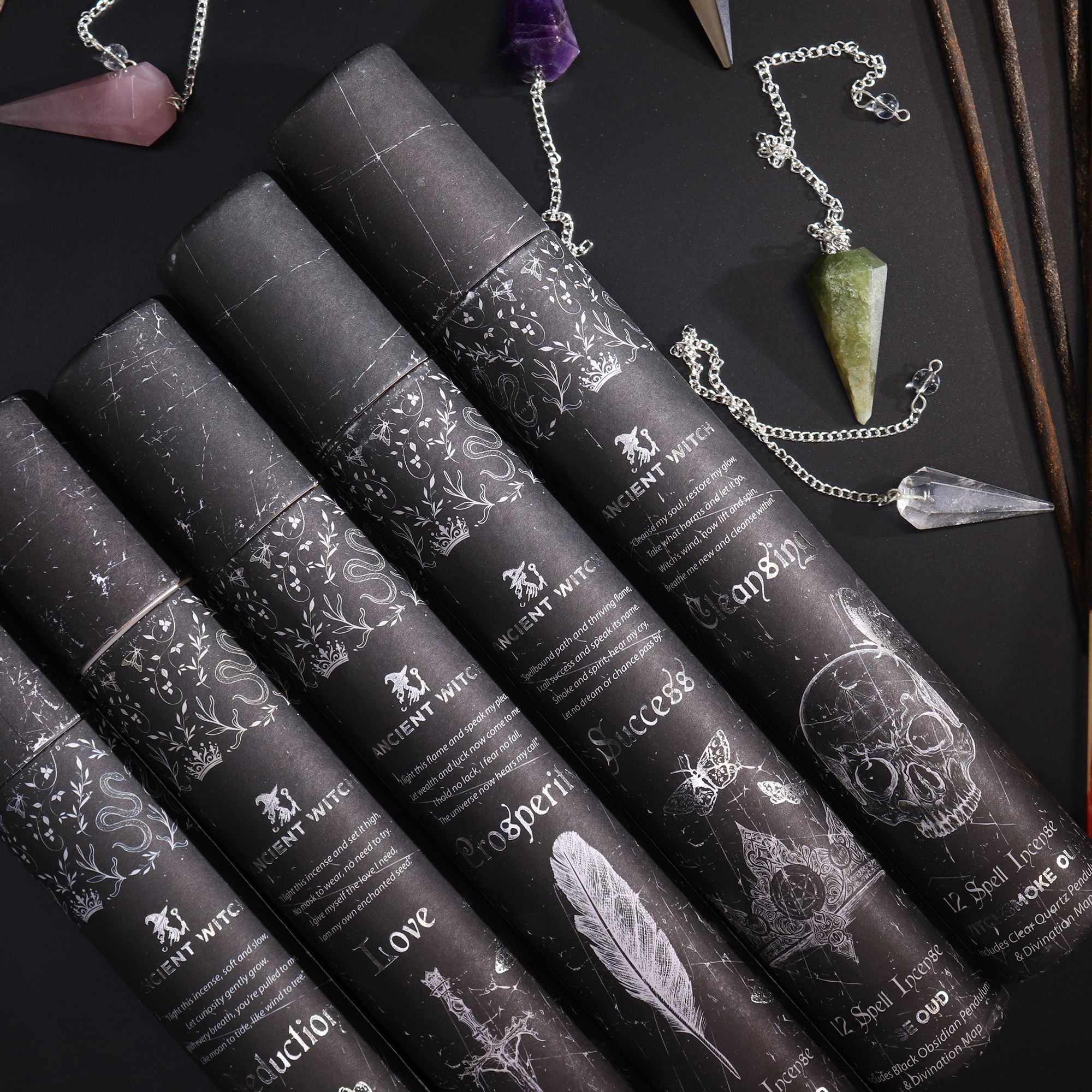 Incienso Ancient Witch – Prosperidad con aventurina - Imagen 6