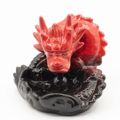 Quemador de incienso de contraflujo - Dragón Rojo Pequeño - Imagen 5