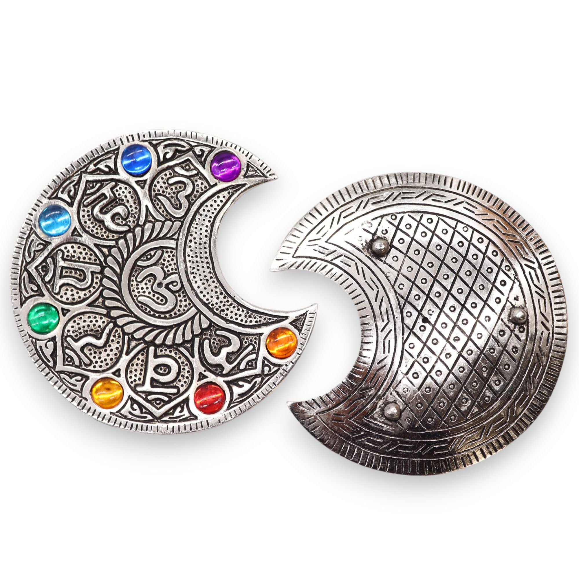 Portainciensos Luna Creciente de los 7 Chakras - Imagen 2