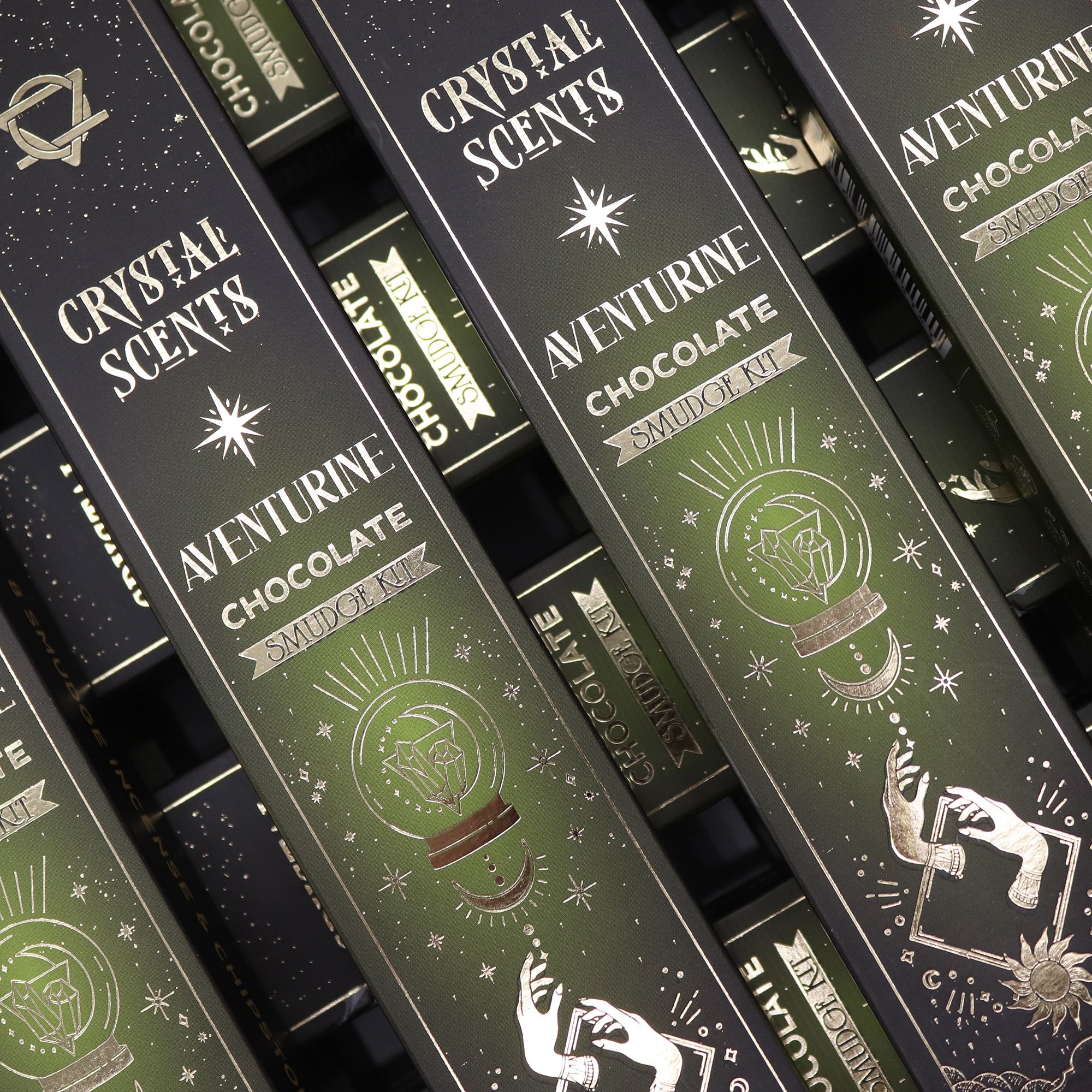Incienso Crystal Scents · Chocolate y Aventurina - Imagen 6