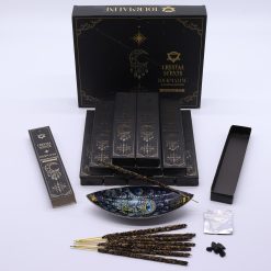 Fragancias de cristal de turmalina - incienso smudge de sándalo - Imagen 5