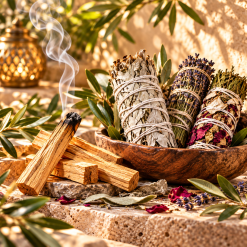 Atados y madera sagrada