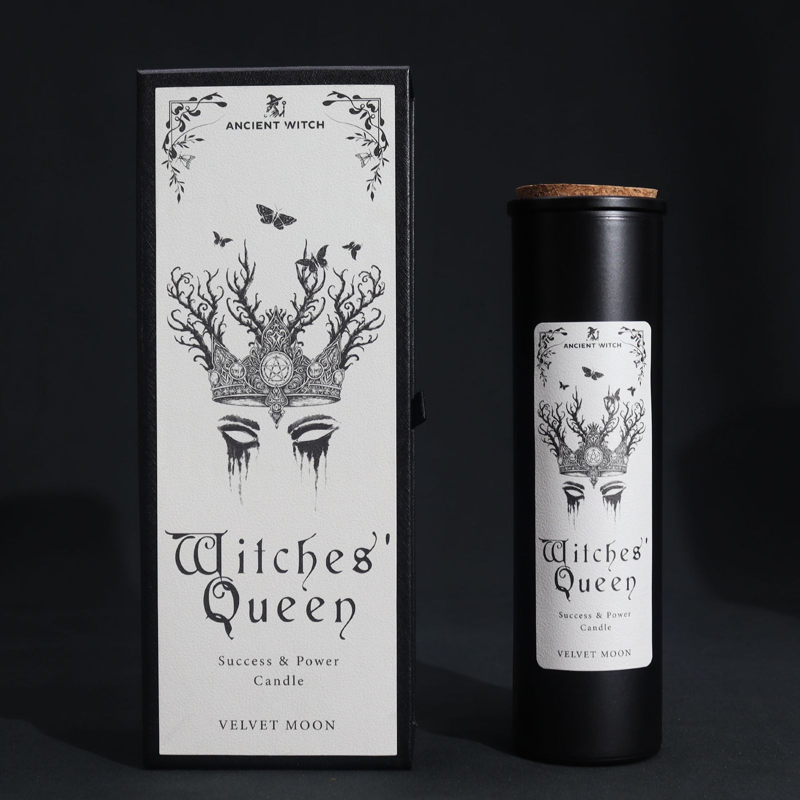 Vela ritual Ancient Witch «Reina de las Brujas» – Poder, confianza y éxito