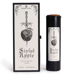 Vela ritual Ancient Witch «Manzana Pecaminosa» – Amor, atracción y canela - Imagen 4