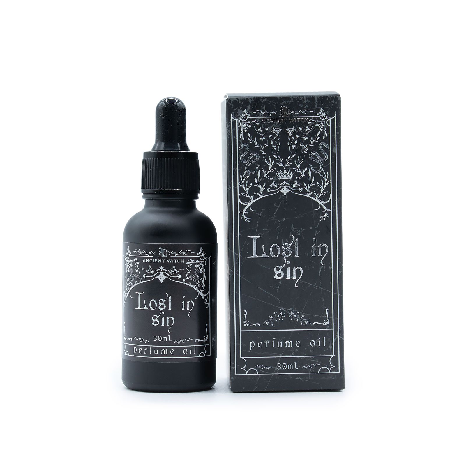Perfume en aceite Ancient Witch «Perdido en el Pecado» – Iris, sándalo y vainilla