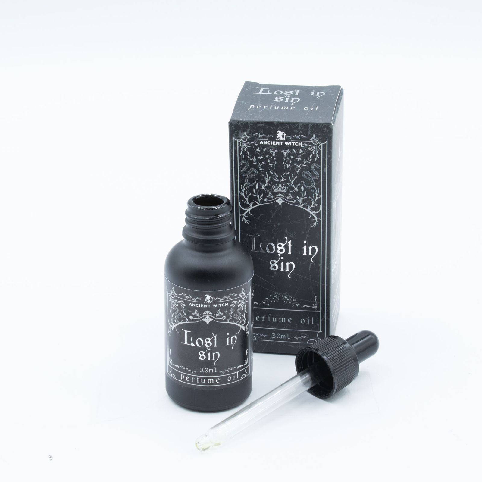 Perfume en aceite Ancient Witch «Perdido en el Pecado» – Iris, sándalo y vainilla - Imagen 4