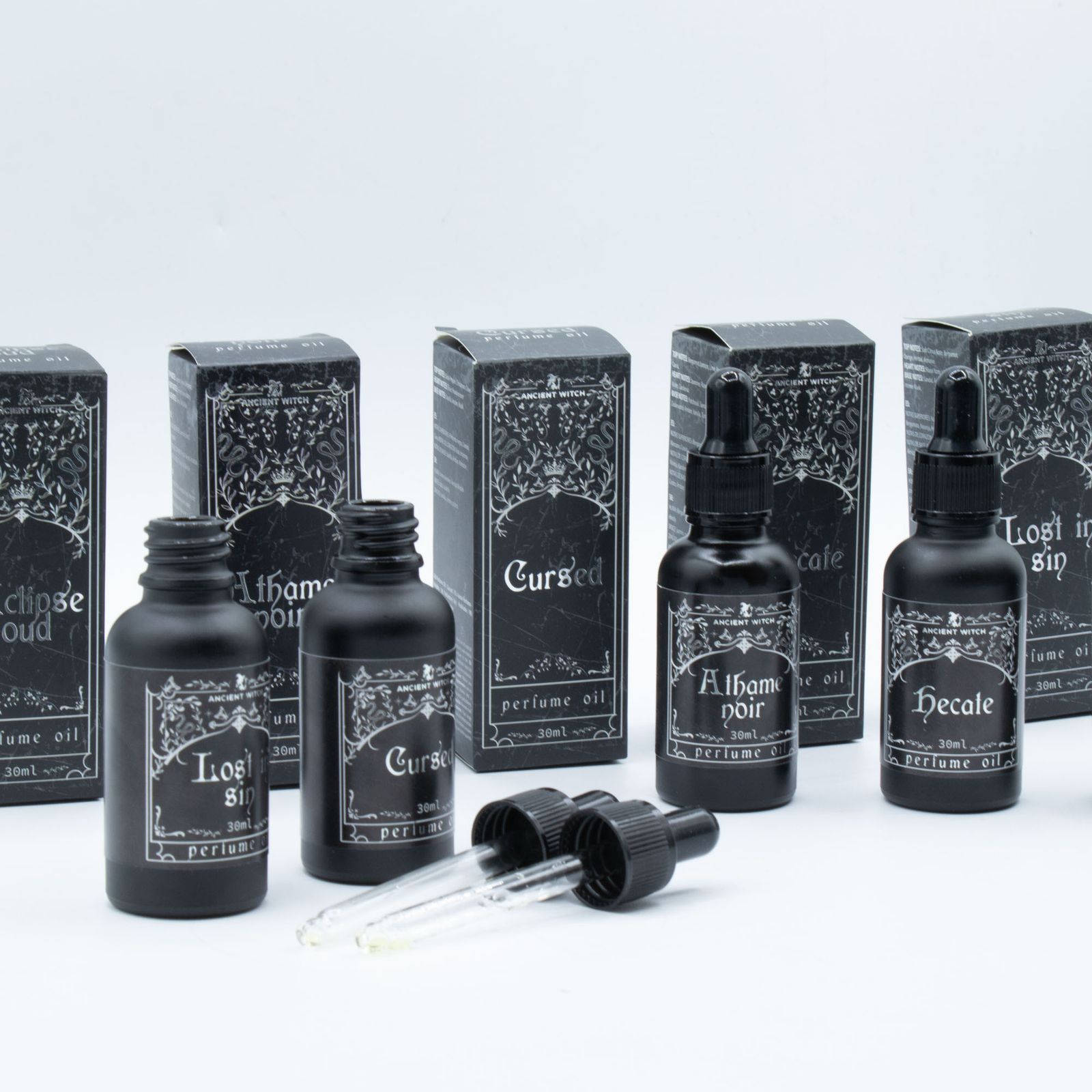 Perfume en aceite Ancient Witch «Perdido en el Pecado» – Iris, sándalo y vainilla - Imagen 6