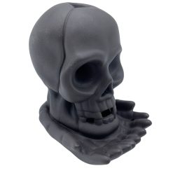 Quemador de incienso de reflujo Calavera Llorona con luz – Halloween