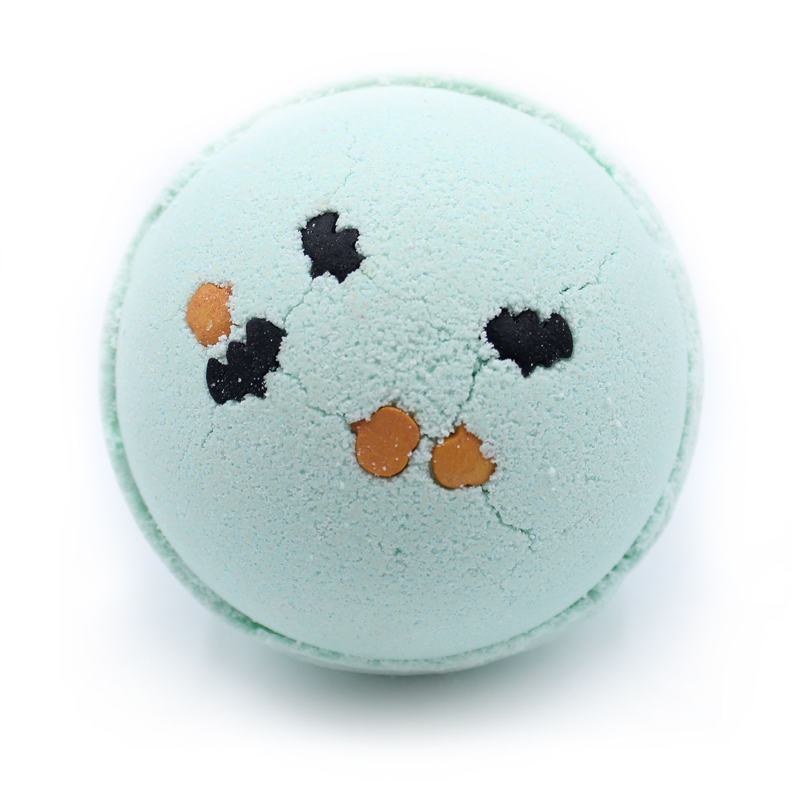 Bomba de baño Halloween Coco y Lima – Diseño de murciélagos, 180 g